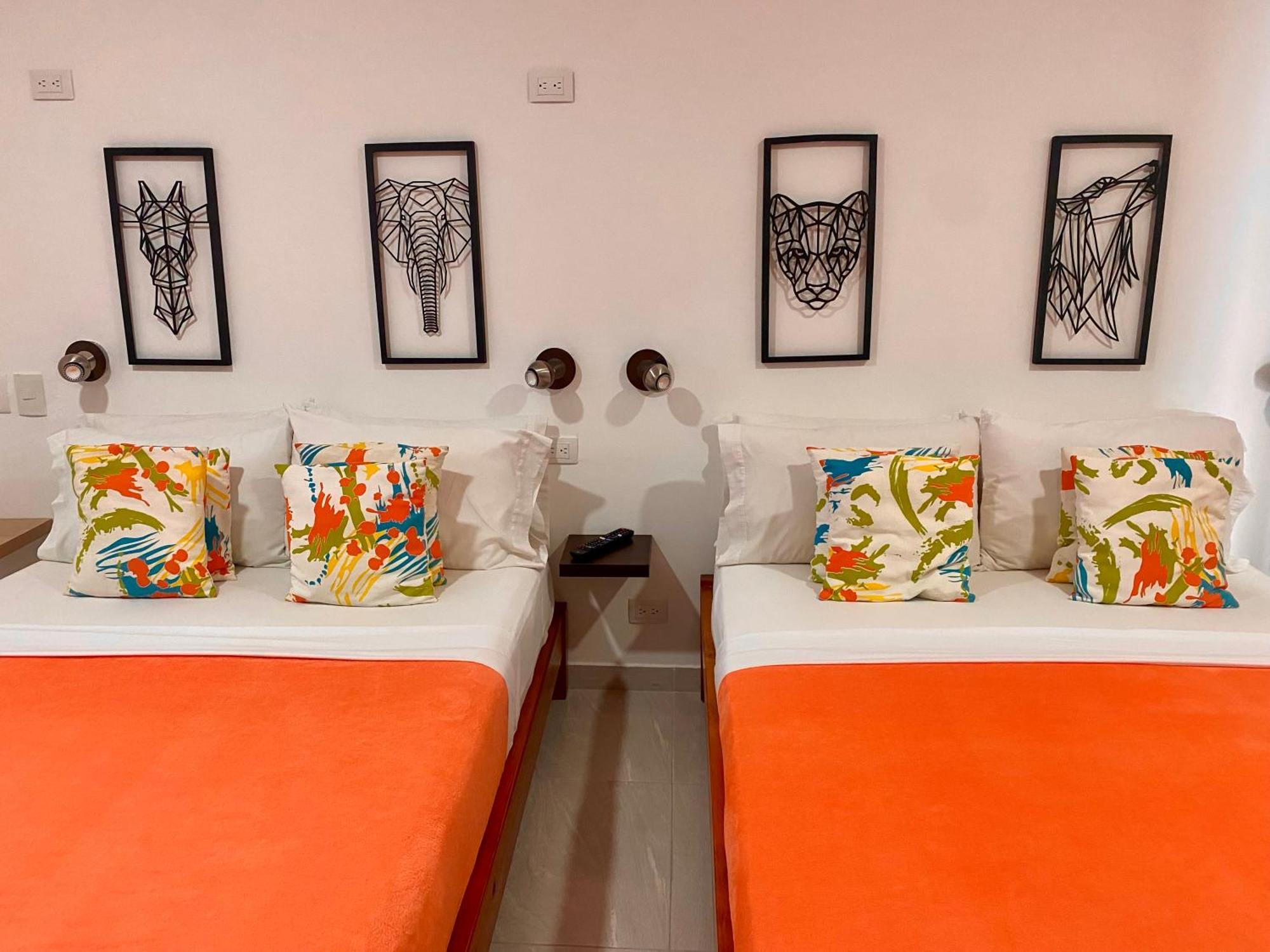 Makena La Boquilla Beach Hostel Cartagena الغرفة الصورة