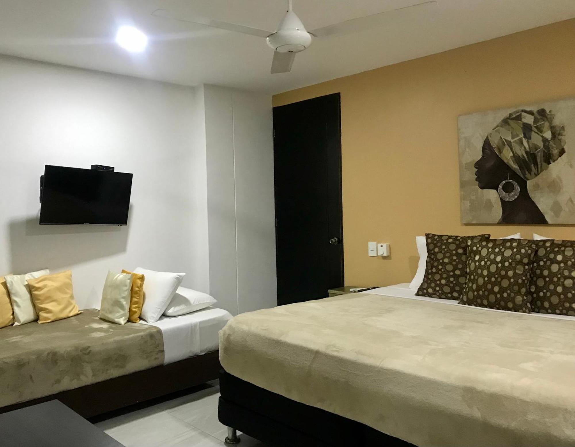 Makena La Boquilla Beach Hostel Cartagena الغرفة الصورة
